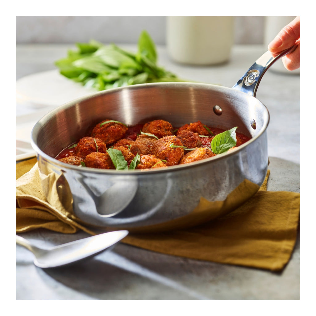 Sauteuse bord droit en inox AFFINITY Ø20cm - 2