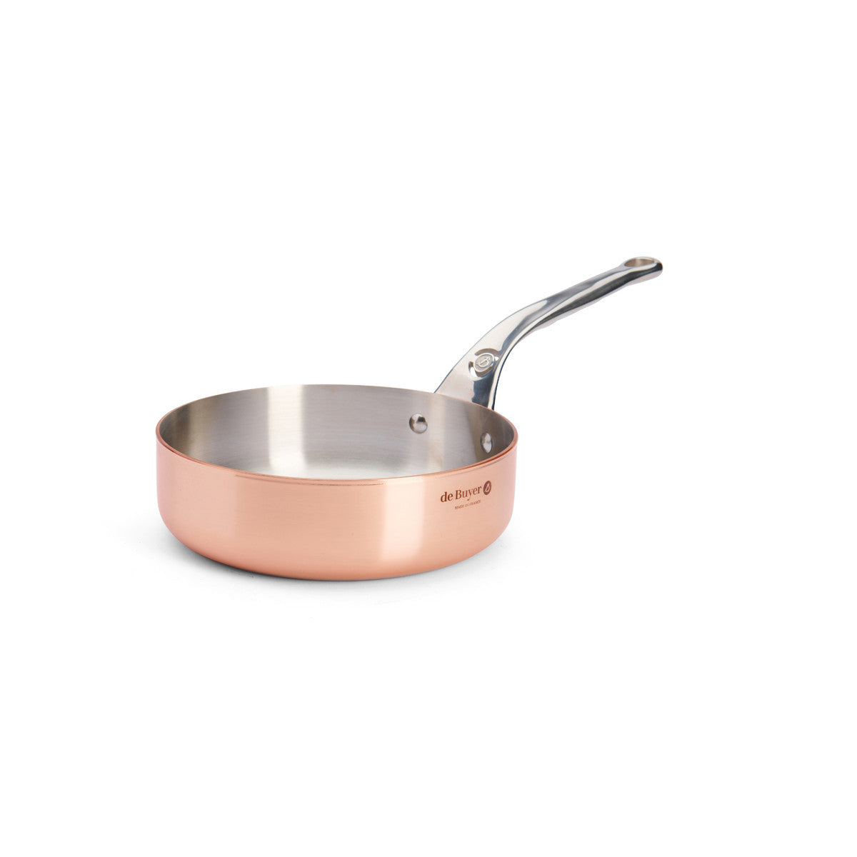 Sauteuse en cuivre INOCUIVRE Ø24cm - 1