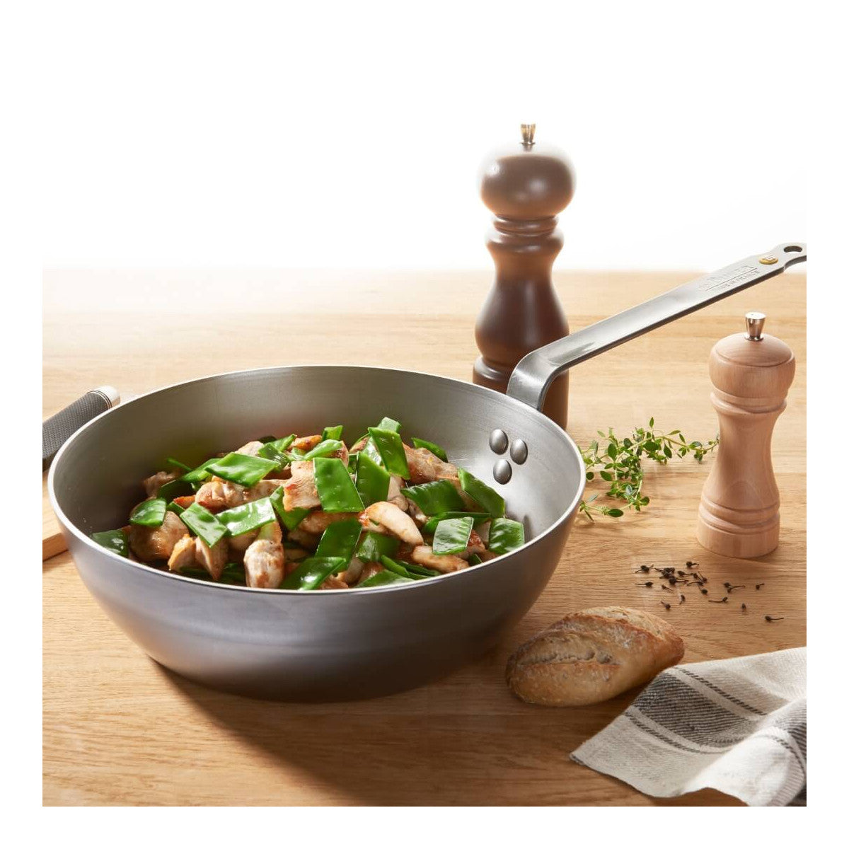 Sauteuse paysanne en acier MINERAL B Ø24cm - 2
