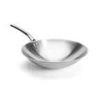 Wok inox Spécial plaque à induction pour woks Ø36cm - 2